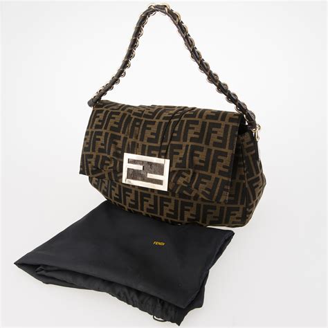 fendi flap bag gilt|Fendi bag original.